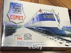 HO Con-Cor New Haven 1934 Comet 3 Car Train Set New York New Haven Hartford #F75