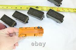 HO Custom Brass/Diecast Underground Mining Train Dual Engines with Coal Cars