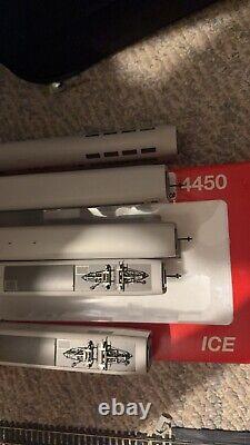 HO FLEISCHMANN ICE 1 Electric Locomotive Train Set 5 Car Set