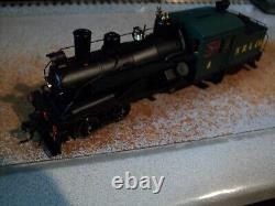 HO LOGGING TRAIN with DCC & SOUND Heisler Engine with 3 Cars and Caboose Super