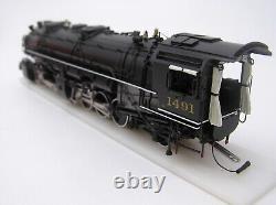 HO-Scale Brass Train Key Imports H6 with12VC Tender #1491 2-6-6-2 Mallet AM3