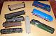 Ho Scale Train Lot Collection With (3) Locomotives, Caboose, Tank Cars, Flatcars
