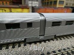 HO Train Con-Cor Pioneer Zephyr Burlington Rt 3 Car set DCC Ready 001-8721 #F63