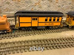 HO scale Vintage Steam Powered Passenger Train with DCC Sound