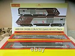 HORNBY Cross Country Trains R3808 power cars + complete 7 coach set XC01 or XC03