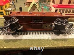 HTF Rare 1940s Lionel 2954,2955,2956,2957 train cars, all original