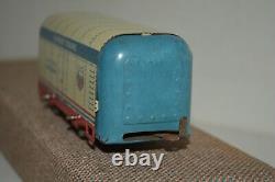 Hafner O Gauge Ventilated Refrigerator Train Freight Car Marx Like Red White Bl