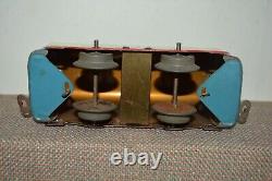Hafner O Gauge Ventilated Refrigerator Train Freight Car Marx Like Red White Bl