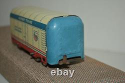 Hafner O Gauge Ventilated Refrigerator Train Freight Car Marx Like Red White Bl