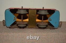 Hafner O Gauge Ventilated Refrigerator Train Freight Car Marx Like Red White Bl