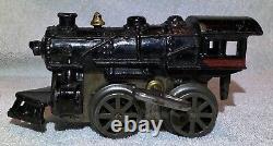 Hafner Overland Flyer Freight Train Set Wind-Up Engine with5 Tin Litho Cars