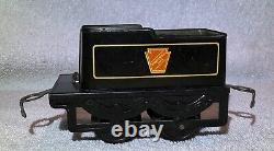 Hafner Overland Flyer Freight Train Set Wind-Up Engine with5 Tin Litho Cars