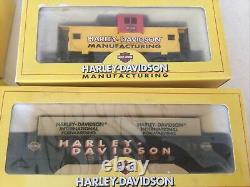 Harley Davidson 1994 Milwaukee Locomotive Engine And Other Harley Train Cars