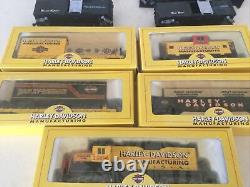 Harley Davidson 1994 Milwaukee Locomotive Engine And Other Harley Train Cars