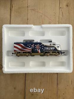 Hawthorne Village Bachmann Train Car Donald Trump 45th President Locomotive