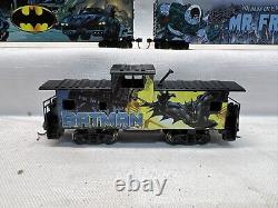 Hawthorne Village Batman Express Frieght Set Batman Robin Mr Freeze 5 Pieces