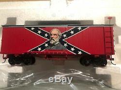 Hawthorne Village Civil War Confederate Express Train Set Cars And Track NIB