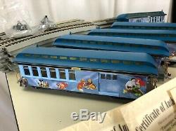 Hawthorne Village Magic Of Disney Ho Train Set 5 Cars + Steam Locomotive