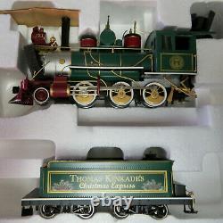 Hawthorne Village On30 Thomas Kinkade Christmas Express Train Set & COA & Boxes