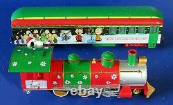 Hawthorne Village Snoopy Locomotive & Peanuts Train Car 2011 (rare)