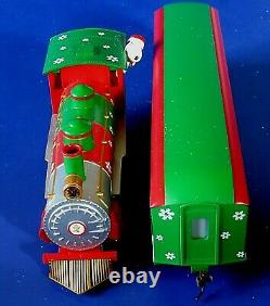 Hawthorne Village Snoopy Locomotive & Peanuts Train Car 2011 (rare)