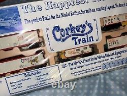 Ho Ihc Corkey's Carnival Train Set #401 Locomotive 4 Cars Clown Brand New