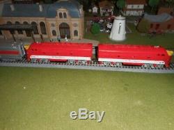 Ho Scale Texas Special Passenger Train DC 2 Engines And 6 Passenger Cars
