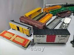 Ho Scale Trains Lot Engines & Cars For Parts Fixup