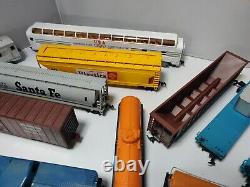 Ho Scale Trains Lot Engines & Cars For Parts Fixup