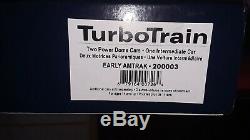Ho Scale Turbotrain Amtrak Rapido Trains Inc. Never Run 3 Cars DCC Remote Cont