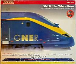 Hornby 00 Gauge R2197a Gner'white Rose' Golden Jubilee 4 Car Emu Train Pack