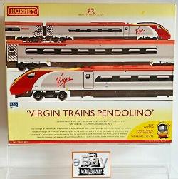 Hornby 00 Gauge R2467 Virgin Trains Pendolino DCC Fitted 4 Car Emu Pack