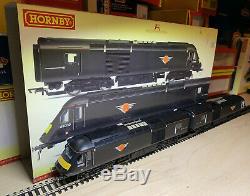 Hornby 00 Gauge R2705'grand Central Trains' Class 43 Hst Power Car/trailer