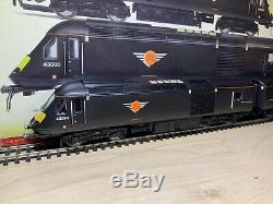 Hornby 00 Gauge R2705'grand Central Trains' Class 43 Hst Power Car/trailer