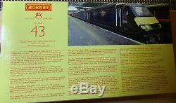 Hornby 00 Gauge R2705'grand Central Trains' Class 43 Hst Power Car/trailer