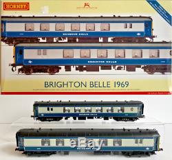 Hornby 00 Gauge R2988 Brighton Belle 1969 Train Pack Blue/grey 2 Car Boxed