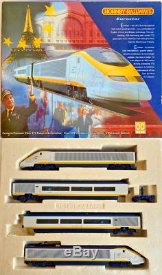 Hornby 00 Gauge R665 Eurostar Class 373 4 Car Emu Train Pack Boxed #2