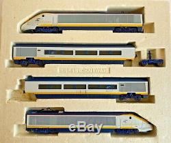 Hornby 00 Gauge R665 Eurostar Class 373 4 Car Emu Train Pack Boxed #2