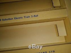 Hornby Dublo 2050 Suburban Electric Train Set EMU motor car & Driving Trailer