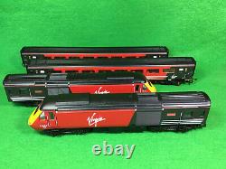 Hornby Model Railways Oo Gauge Virgin Trains Four Car Hst Set Lady In Red