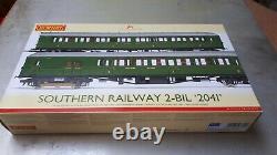 Hornby OO gauge 2 BIL two car EMU Southern Railway 2041 train pack R31614