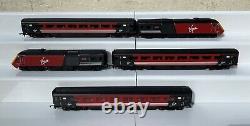 Hornby Oo Gauge Virgin Trains Five Car Hst Set Lady In Red / Maiden Voyager