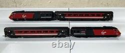 Hornby Oo Gauge Virgin Trains Four Car Hst Set 43090 / 43092