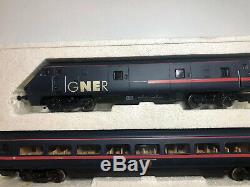 Hornby R2002A GNER 225 4 car train pack DCC Fitted See Description