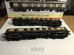 Hornby R3184 Brighton Belle 1960 2 Cars Train Pack In Working Order Boxed