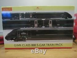 Hornby R3514 GWR Class 800/0 5 car train pack dcc ready 00 gauge