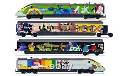 Hornby R3829 Eurostar Class 373 Yellow Submarine 4 Car Train Pack Era 9 OO Gauge