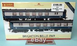 Hornby'oo' R2988'brighton Belle 1969' 2x Car Train Pack DCC Ready New Boxed