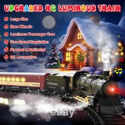 Hot Bee Train Set for Boys, Remote Control Christmas Sets withSteam