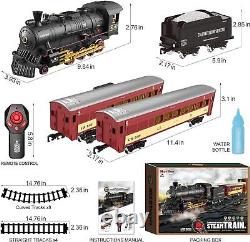 Hot Bee Train Set for Boys, Remote Control Christmas Sets withSteam